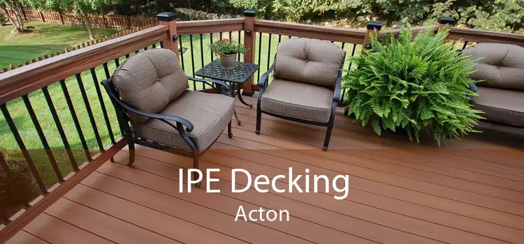 IPE Decking Acton