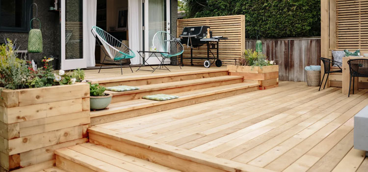 Cedar Decking in Acton, CA