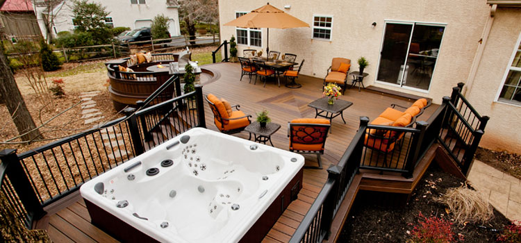 Creative Custom Decks Design in Acton, CA