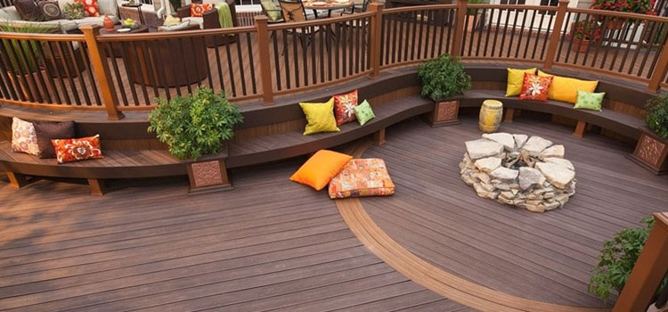 Gray TREX Decking in Acton, CA