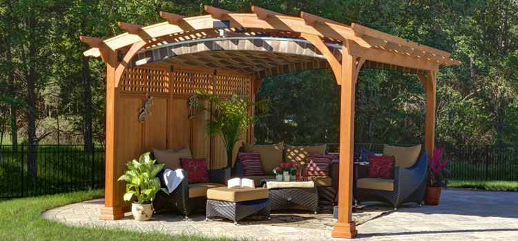 Modern Wood Pergola Installation in Acton, CA