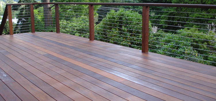 Installing IPE Decking in Acton, CA